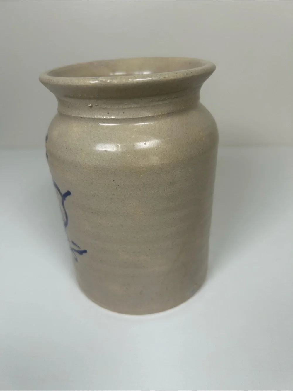 Nancy Sampson 6” Vintage 1988 Stoneware Pottery Jar Westborough Westminster Mass